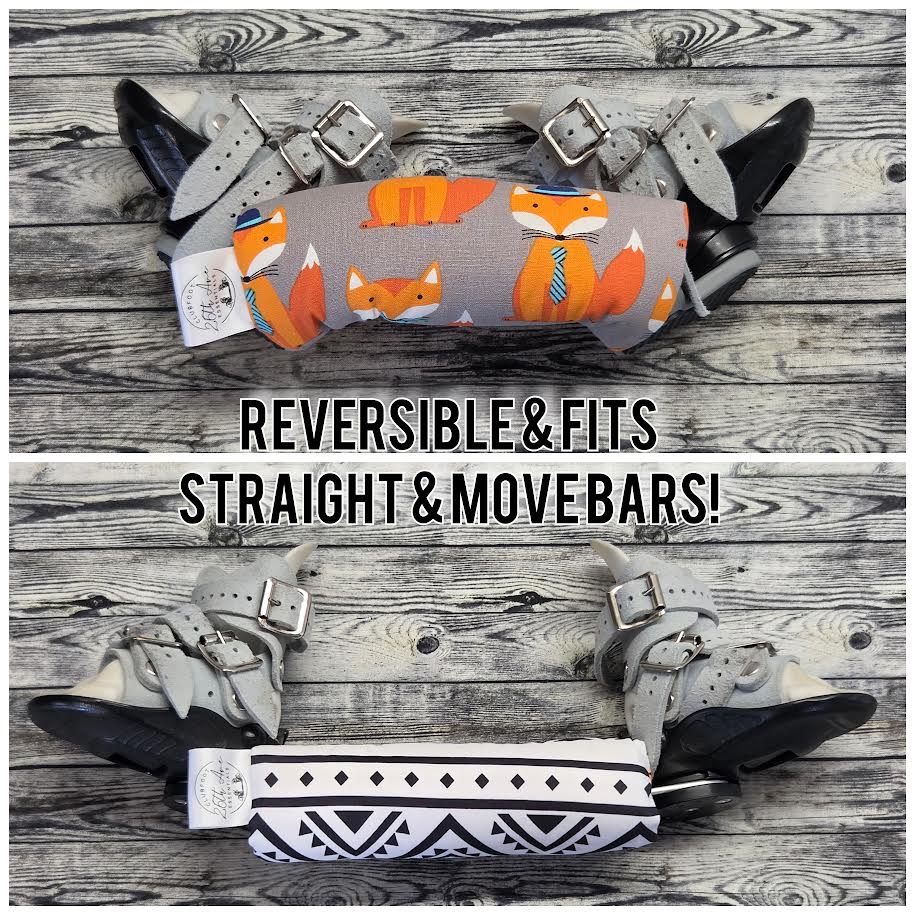 6.5" Classy Fox & Black White Aztec