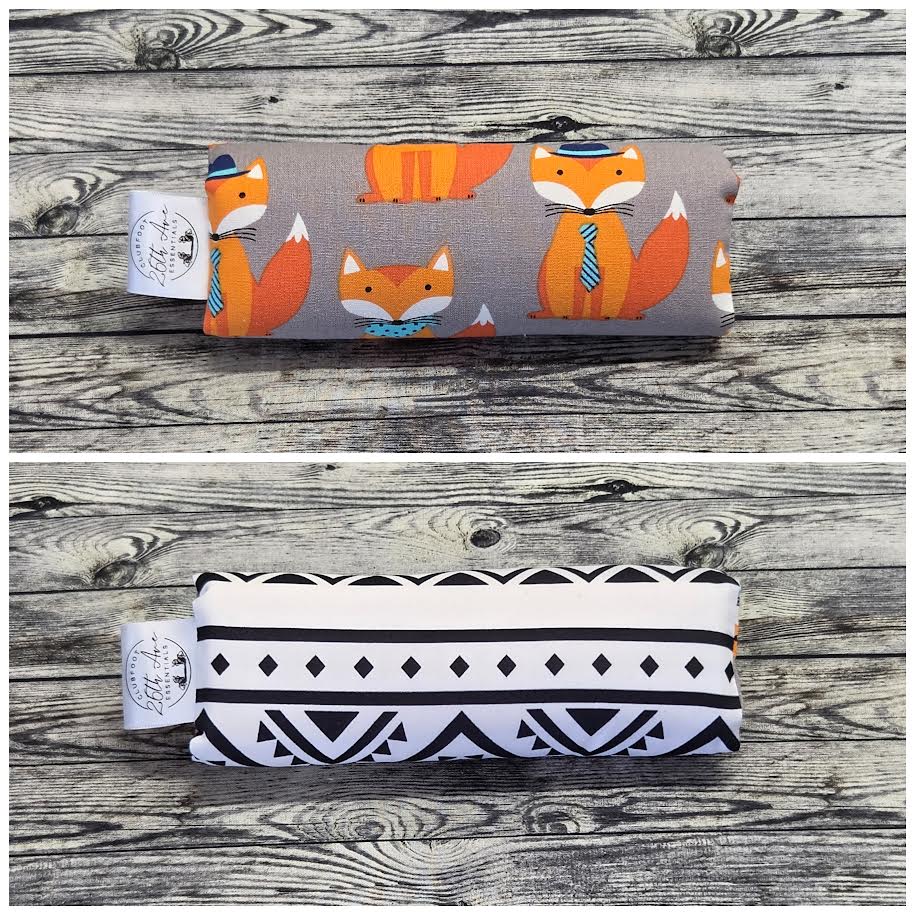 6.5" Classy Fox & Black White Aztec