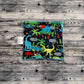 7" Dino Party & Aqua Minky