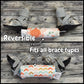 5.5" Coral/Mint Roses & Chevron Arrows