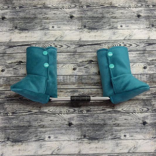 000-00 Teal Suede & Fleece