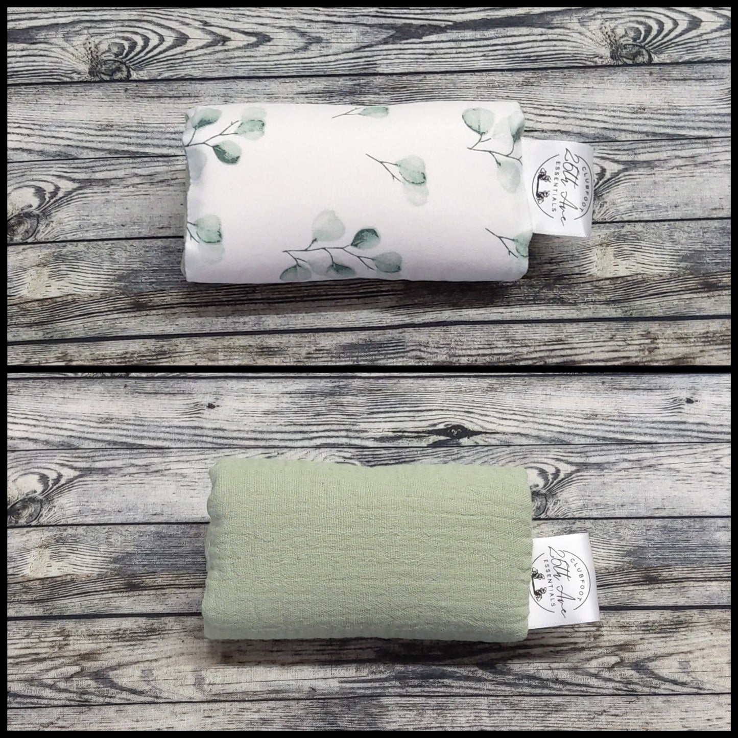 4.5" Eucalyptus & Sage Muslin