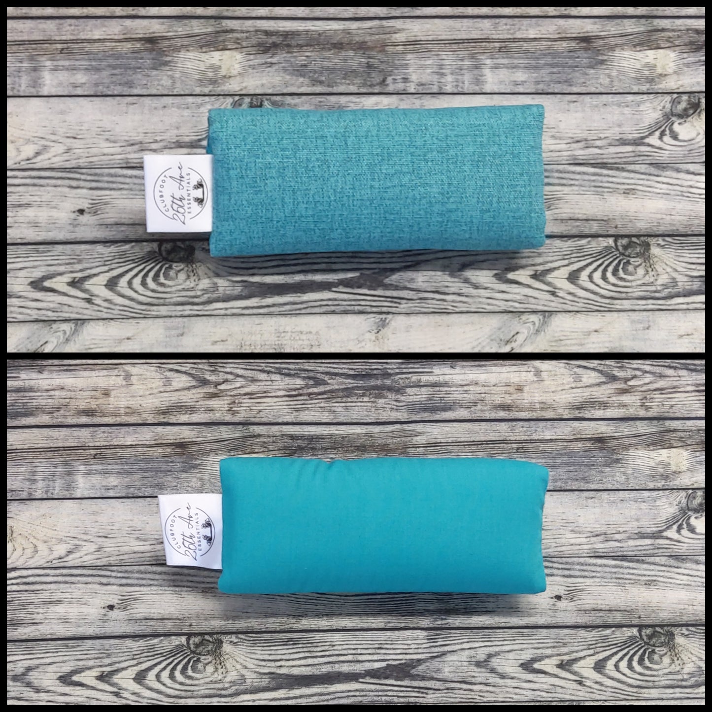 5.5" Aqua Canvas & Cotton