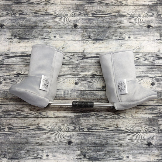 000-00 Smoke Gray Suede & Fleece