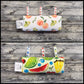 6" Peach Knit & Fruit Splash + Play Tags