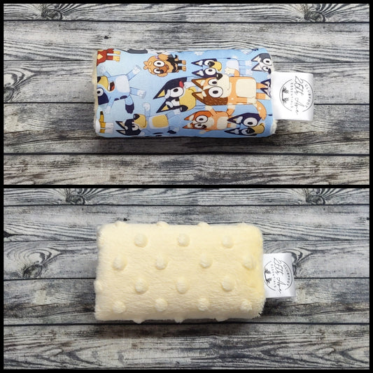 4.5" Bluey Family & Yellow Minky