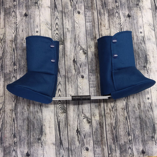 1-2 Navy Canvas & Cotton