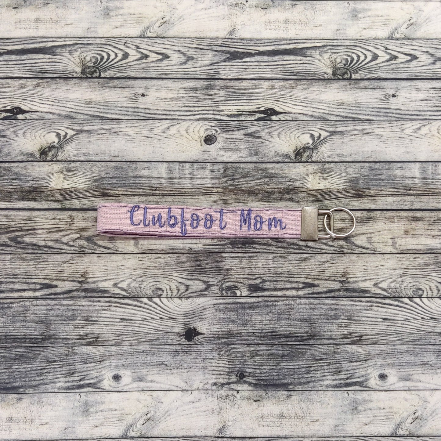 (Long) Lavender Canvas + "Clubfoot Mom"