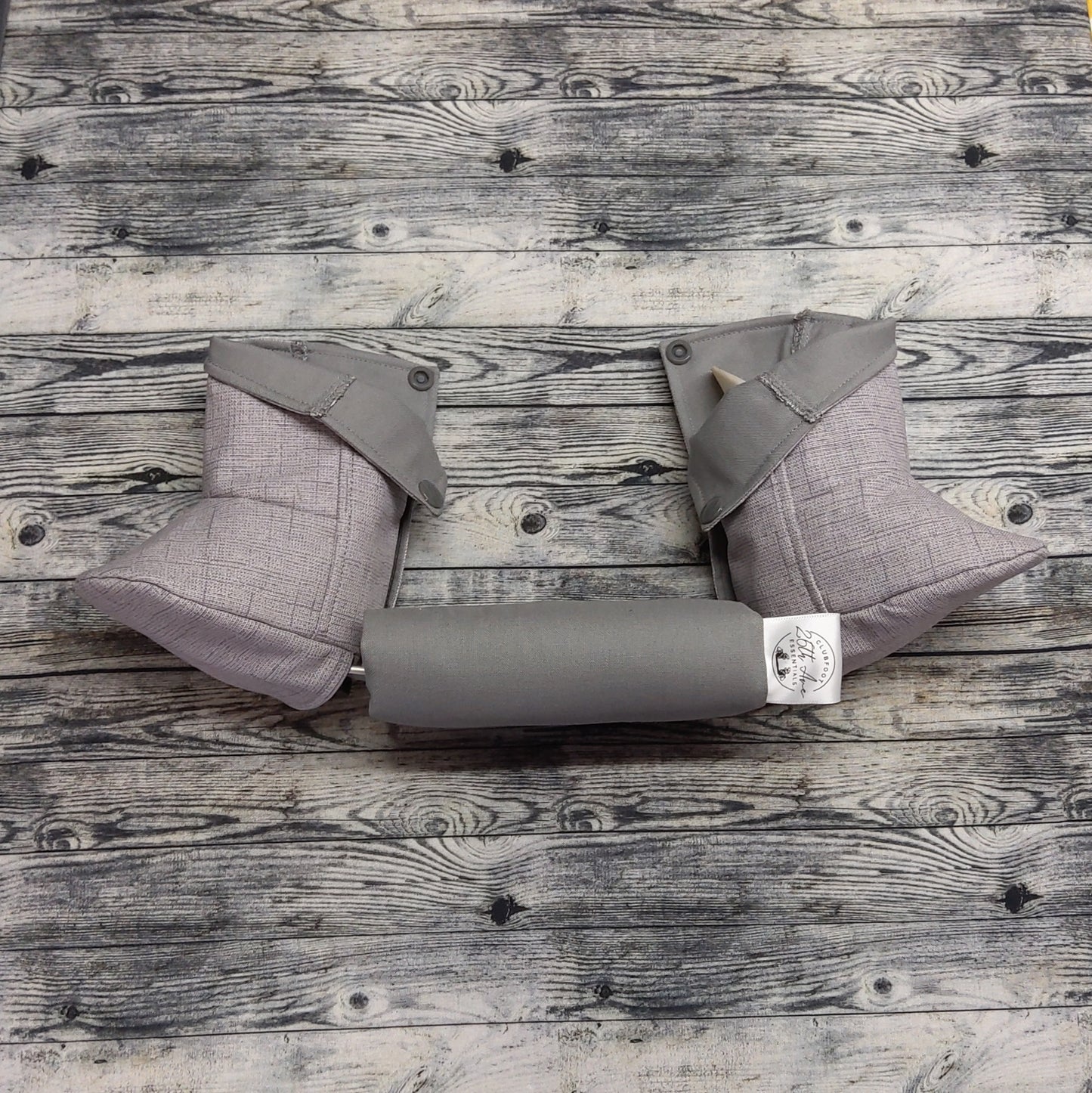 00-0 Light Gray Canvas & Cotton