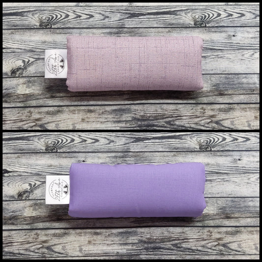 6" Lavender Canvas & Cotton