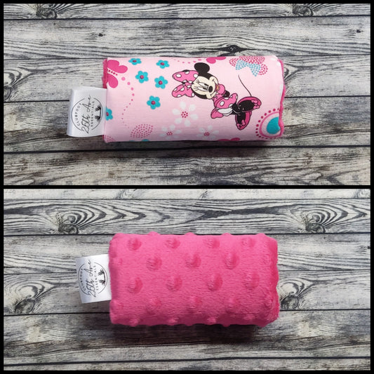 4.5" Minnie Mouse & Hot Pink Minky
