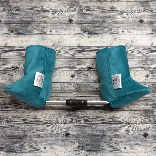 000-00 Teal Suede & Fleece