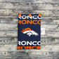 4.5" Denver Broncos & Navy Canvas
