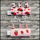 6" Ladybugs & Strawberries + Play Tags