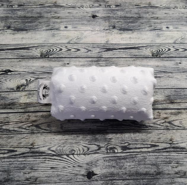 White Minky-Character Bar Cover