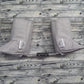 Grey Canvas Boot Covers