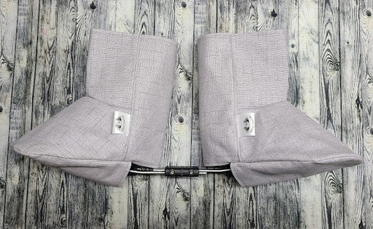 7-8 Grey Canvas & Grey Cotton