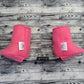 Pink Fleece Boot Covers