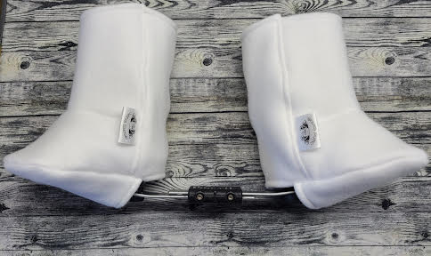 2-3 Double White Fleece