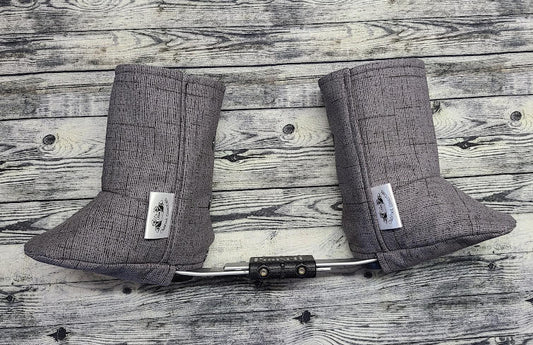 Charcoal Canvas Boot Covers