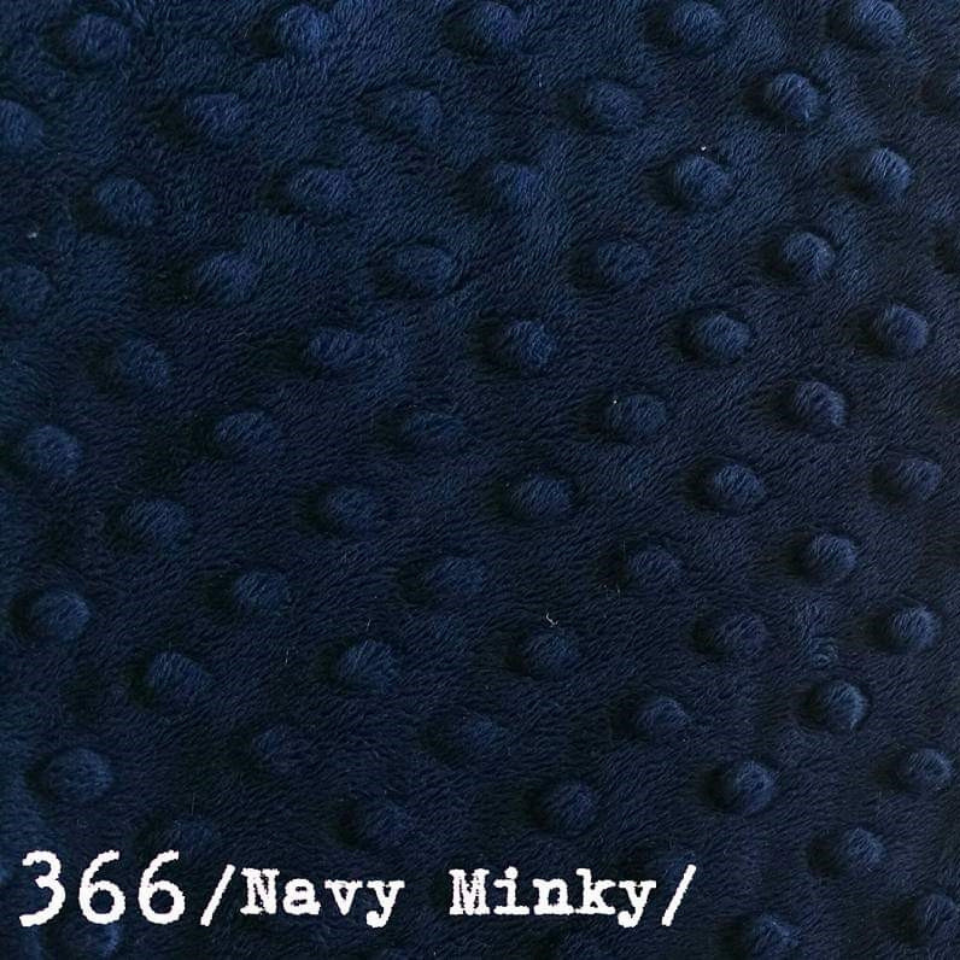 Navy Blue Minky Bar Cover